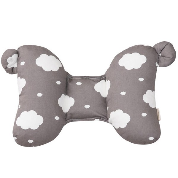 해피코튼 투톤 유아목베개