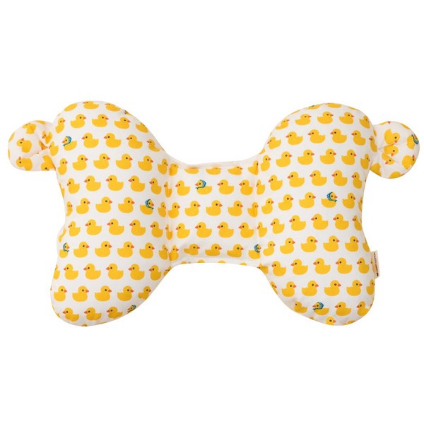 해피코튼 투톤 유아목베개