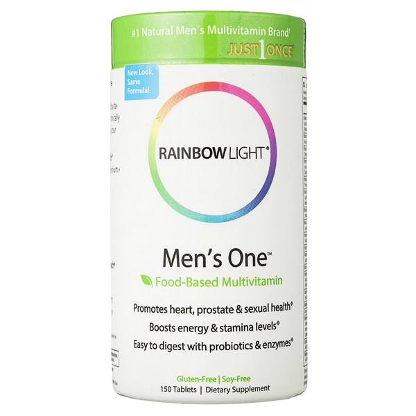 Rainbow Light 맨스 원 멀티비타민 타블렛