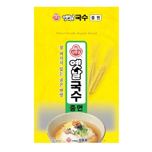오뚜기옛날 국수중면, 3kg, 1개