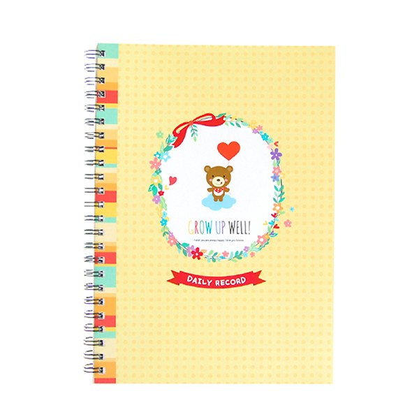 제이밀크 날마다 봄날 수유일지, 혼합 색상, 1개