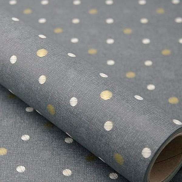 메쉬 종이 롤포장지, 카키, 1개