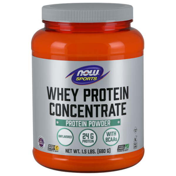 나우푸드 웨이 프로틴 컨센트레이트 파우더 단백질 보충제 언플레이버드, 680g, 1개