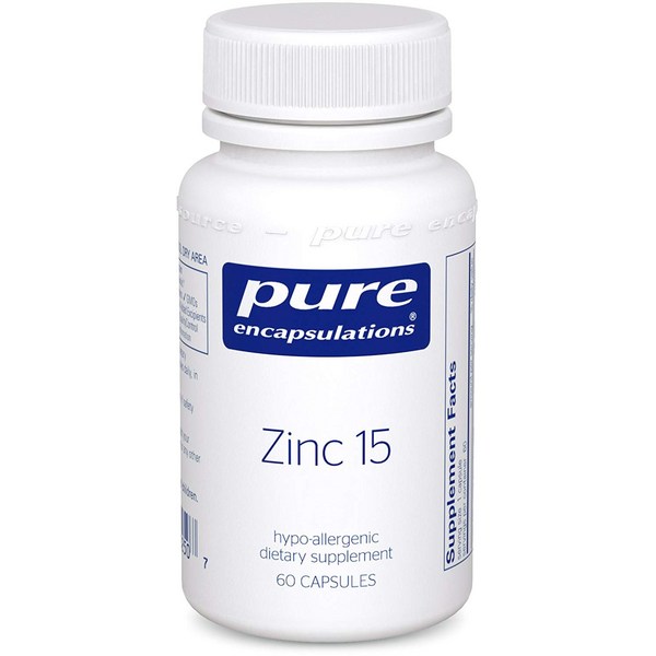 퓨어인캡슐레이션 아연 15 캡슐, 60정, 1개