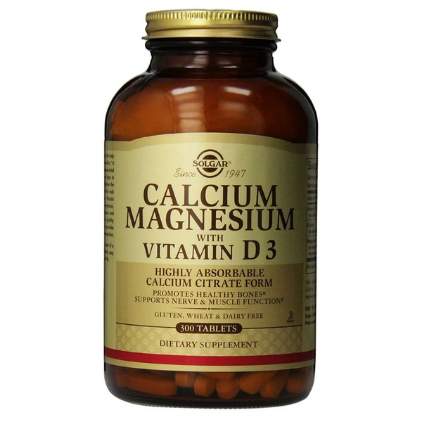 솔가 칼슘 마그네슘 비타민 D3 타블렛, 300정, 1개