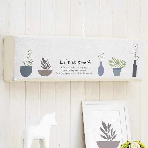 더자리 스판 DTP 에어컨커버 벽걸이형