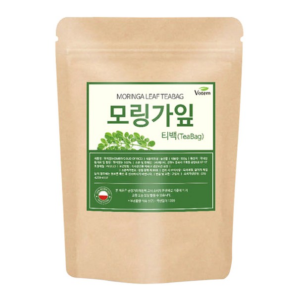 VOTEM 모링가잎 삼각 티백차
