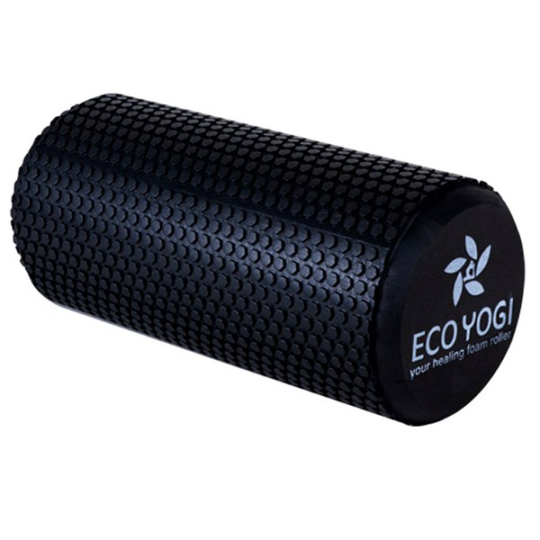 에코요기 마사지 폼롤러, 블랙, 15 x 30 cm, 1개