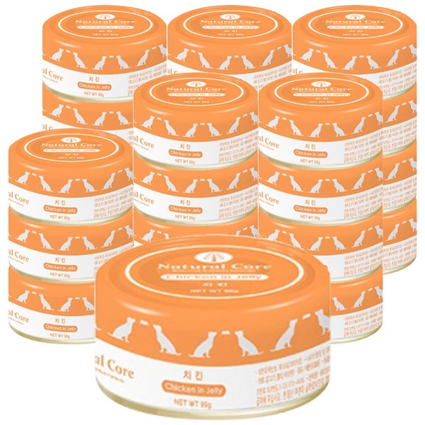 네츄럴코어 강아지 영양 간식 캔