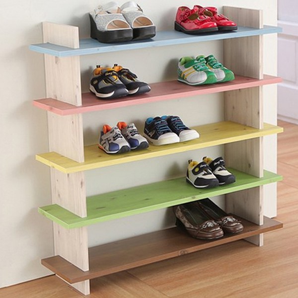 무지개 5단 신발장 800, 레인보우