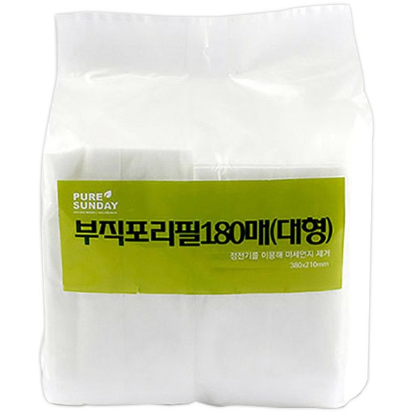 선우랜드 퓨어썬데이 부직포리필 대형, 1개