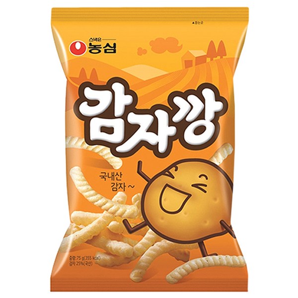 농심 감자깡, 75g, 1개