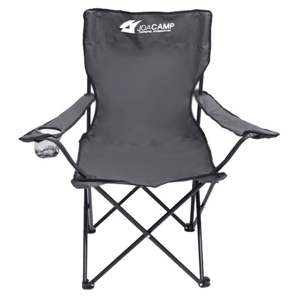 조아캠프 팔걸이 낚시의자, 그레이, 1개