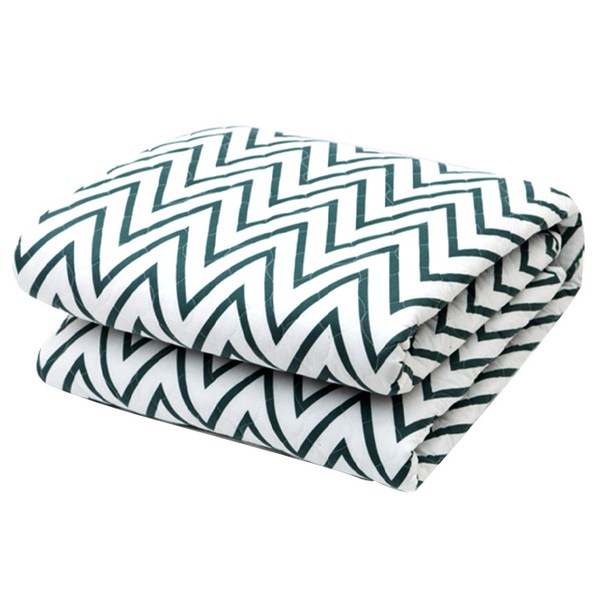 우정플러스 EMF 헤링본 마운틴 패턴 전기요 UST-02