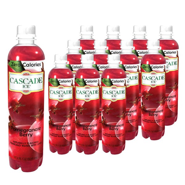 캐스케이드 스파클링 석류에이드, 509ml, 12개