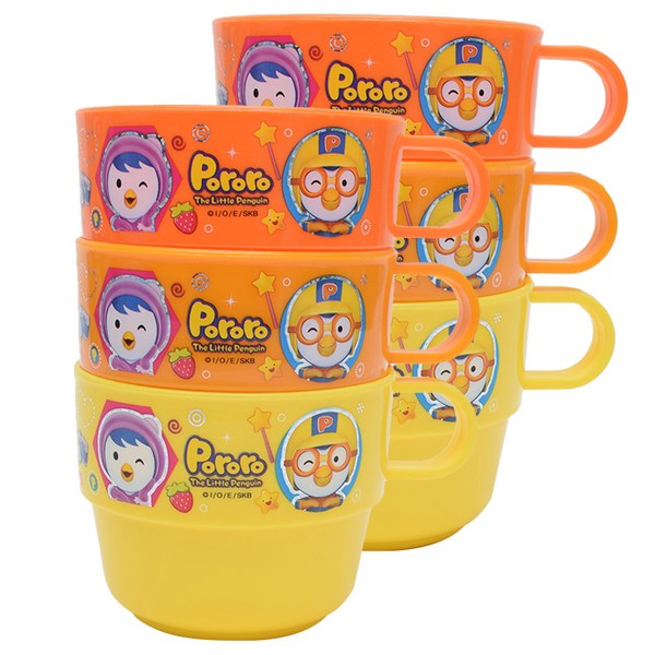 릴팡 뽀로로 뉴손잡이3P컵 PR5383