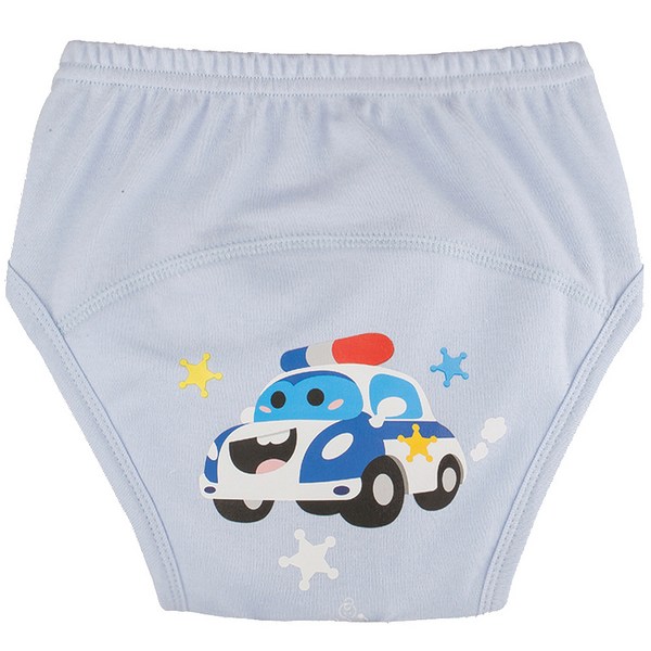 아가짱 유아용 프랜들리 배변훈련팬티, 하늘색(경찰차), 110호, 1개