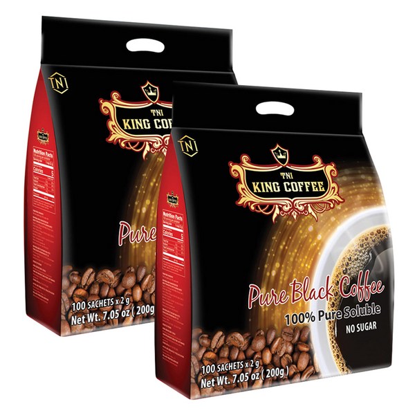 티엔아이킹커피 퓨어블랙 인스턴트 커피