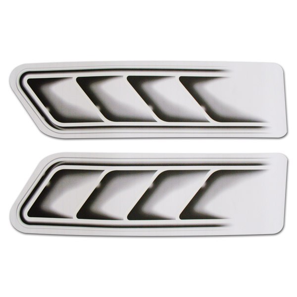 스포츠 패션 차량용 3D 입체 스티커, A11에어닥트투명, 1개