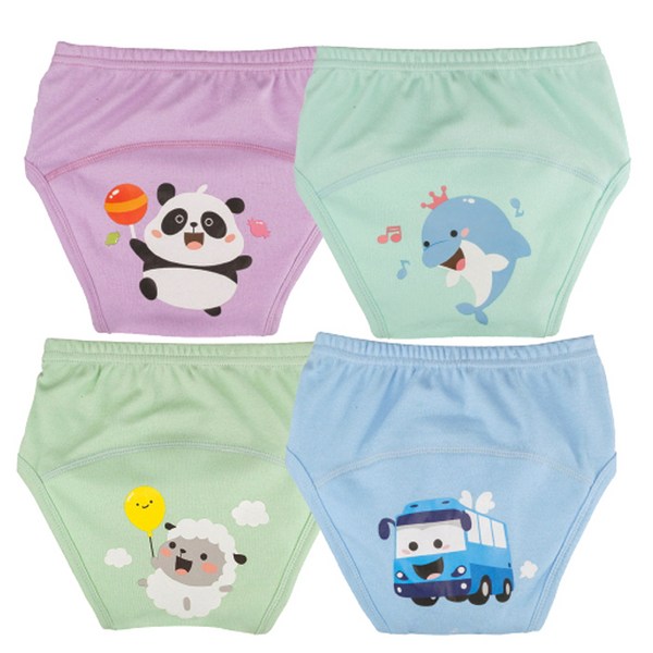 아가짱 프랜들리 배변훈련팬티 4p세트, A, 110호(XL), 1세트