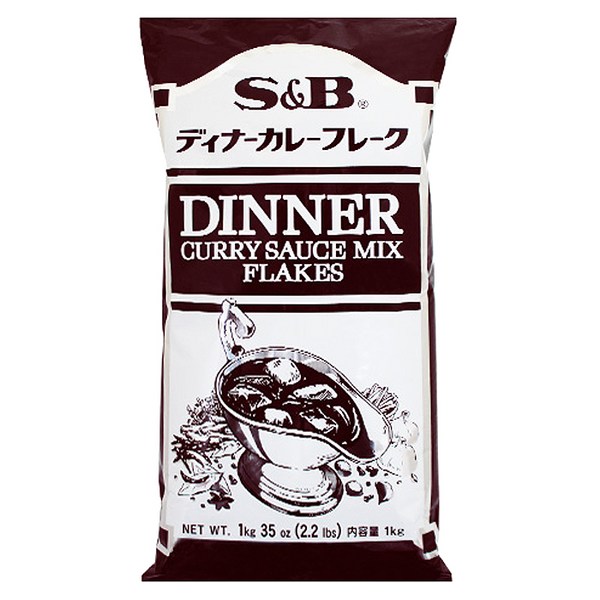 에스앤비 디너카레 분말, 1kg, 1개