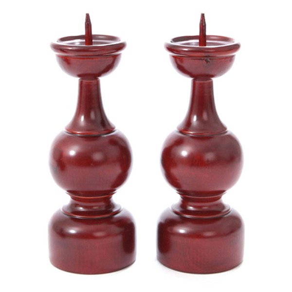 남원목기 문화재 제수용촛대 2p