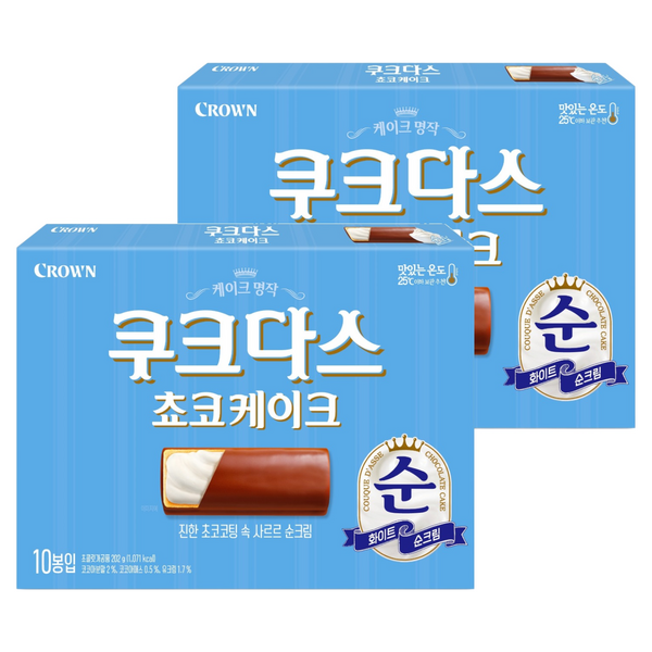 쿠크다스 쵸코케이크, 202g
