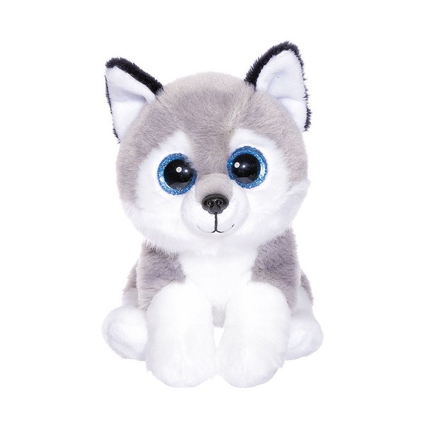 샤이니아이돌 허스키 강아지인형 스몰, 15cm, 혼합 색상