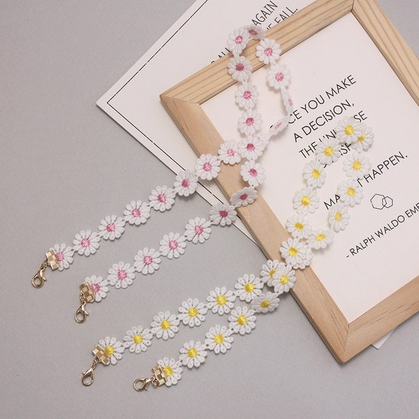 비단길 핀데이지 마스크 분실방지 스트랩 2p