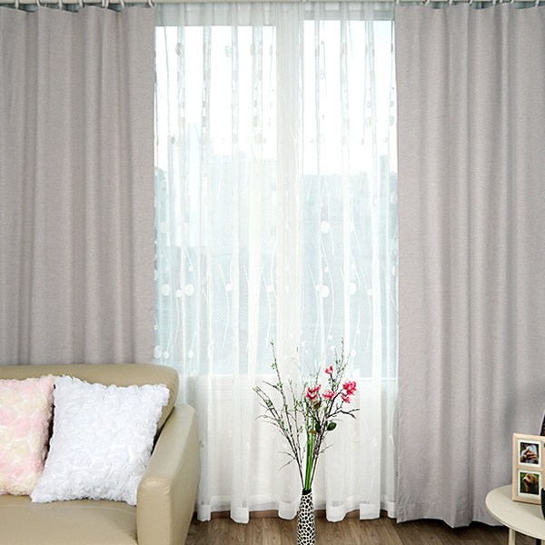  나비손길 복층 암막커튼 2p 