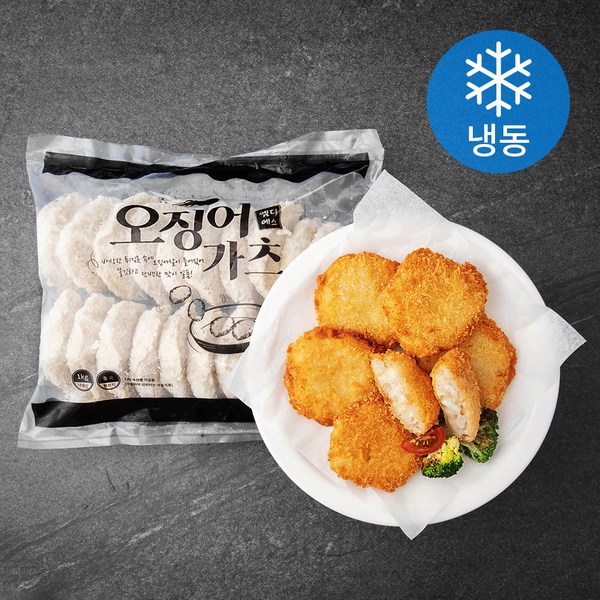 엠디에스 오징어가츠 20ea (냉동), 1kg, 1팩