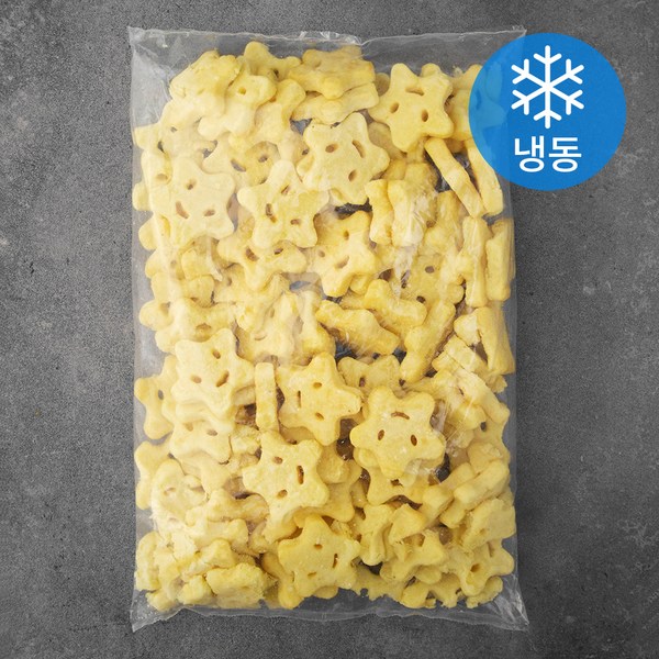 포뮤니 프로즌 해피스타 감자튀김 (냉동), 2kg, 1개