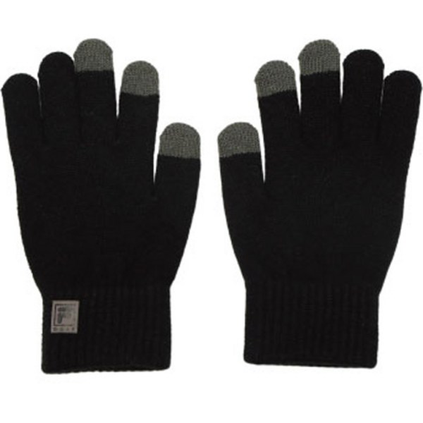 휠라골프 니트장갑, 블랙, M, 1개