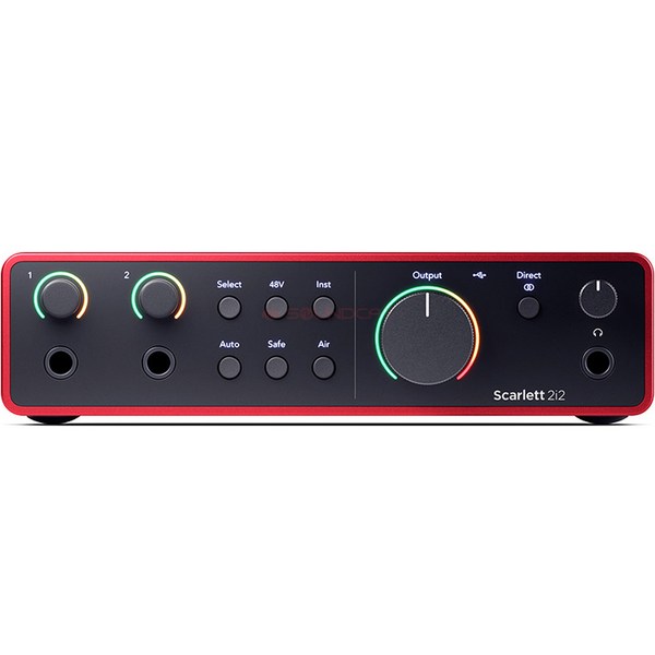 포커스라이트 Scarlett 2i2 4세대 오디오 인터페이스