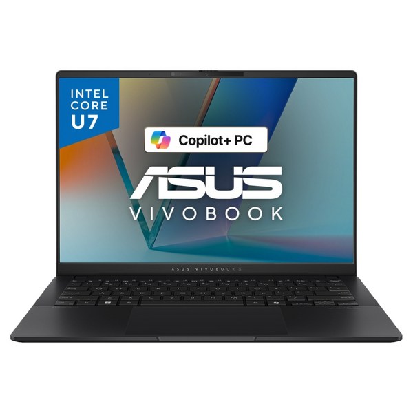 에이수스 VivoBook 뉴트럴 블랙 약 14인치에 해당함, 코어Ultra7, 1TB, 32GB, WIN11 Home, 2025.03