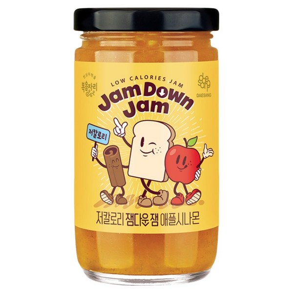 복음자리 잼다운잼 애플시나몬, 235g, 1개