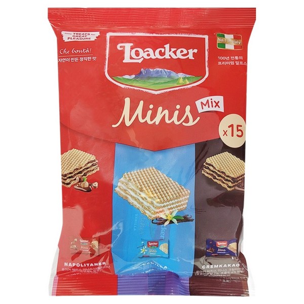 로아커 웨하스 미니스 믹스, 150g, 1개