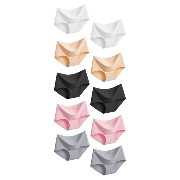 이너리즘 여성용 노라인 심리스 팬티 10종 세트
