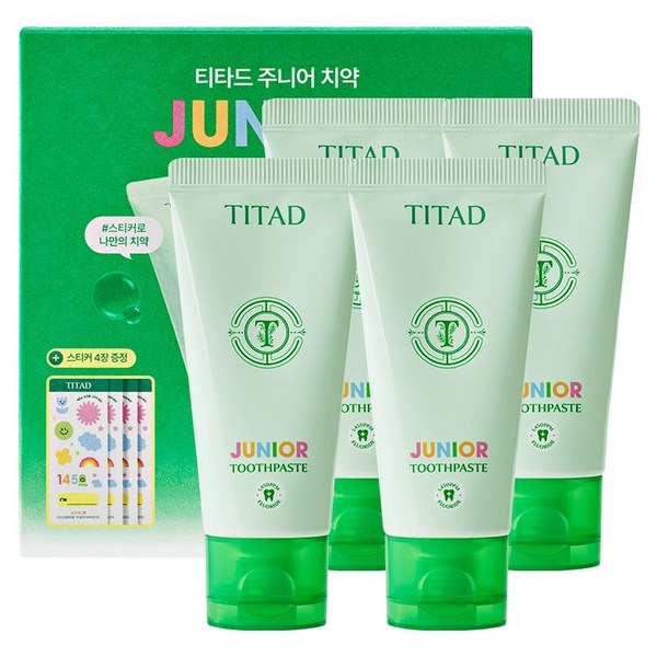 티타드 주니어 불소 치약