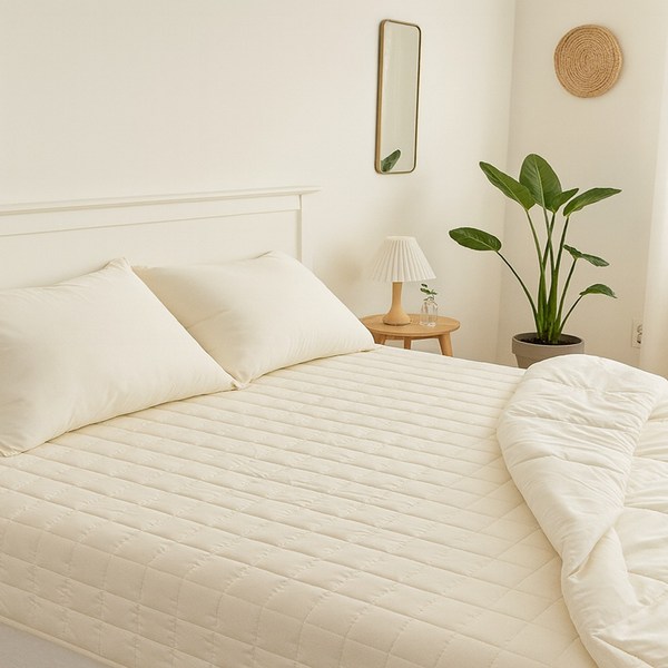 헤온 먼지없는 사계절 매트리스 패드