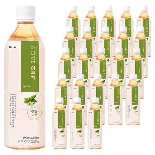 닥터리브 여주차, 500ml, 24개