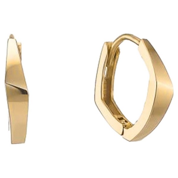 로이드 여성용 베이직 원터치 5K 골드 귀걸이 LOHP3004H + 쇼핑백