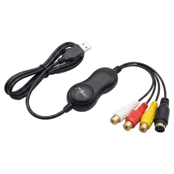 랜스타 USB 비디오 캡쳐보드 이지캡처 VHS 비디오테이프 변환기
