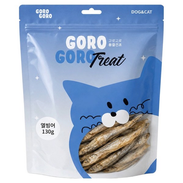 반려동물용 대용량 동결건조 빙어 130g