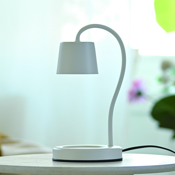  코멧 캔들 워머 할로겐 전구 2개 포함, 화이트 