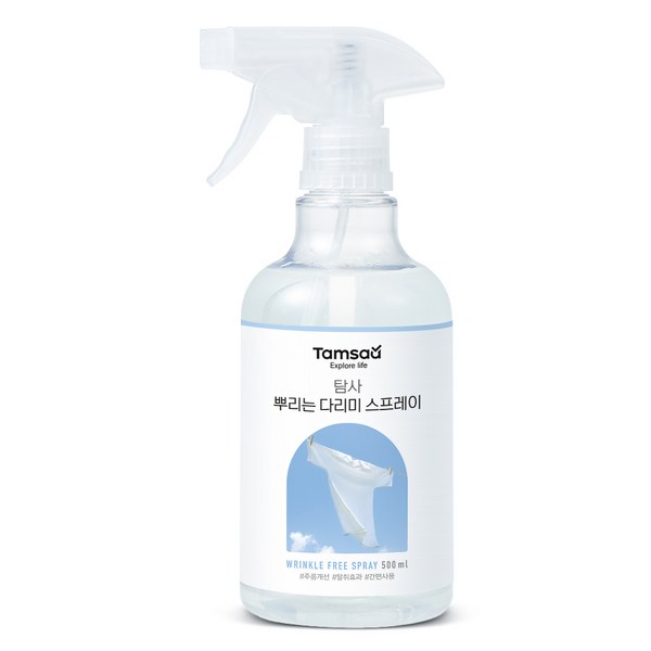  탐사 뿌리는 다리미 스프레이 500ml, 1개 