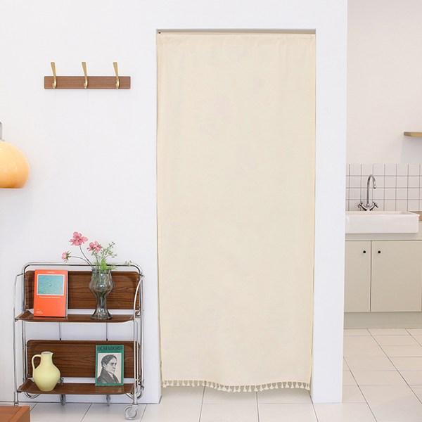 가림막 커튼 일체형 + 압축봉