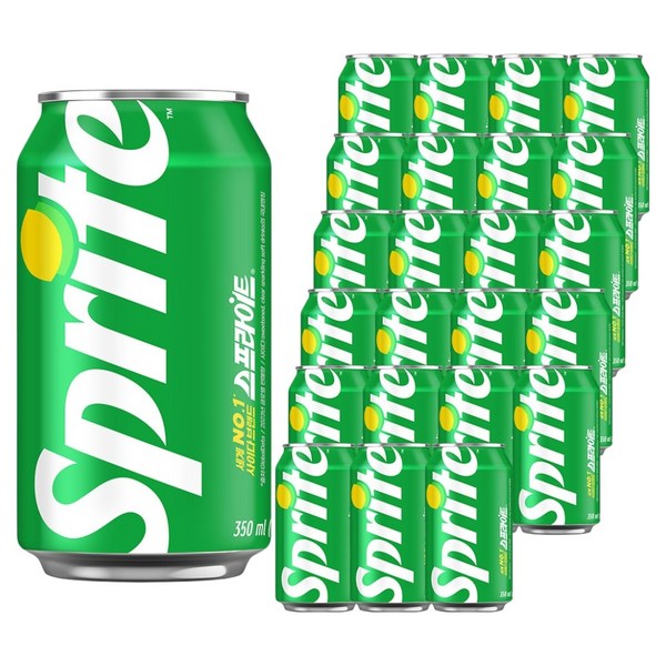 스프라이트 캔, 350ml, 24개