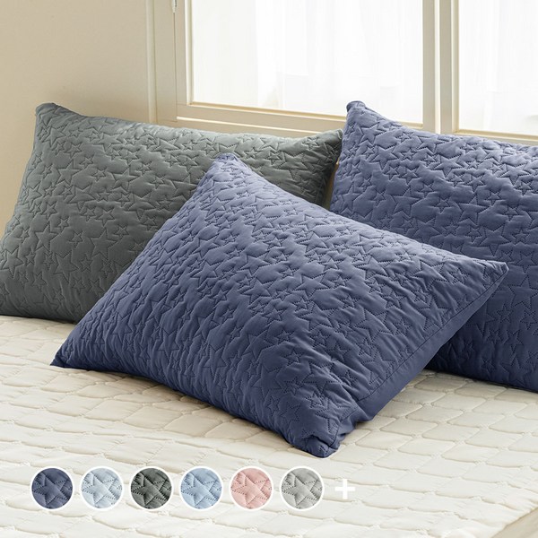 더자리 항균 마이크로 누빔 베개커버 2p