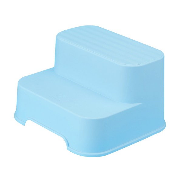  베이비플라넷 와이드형 2단 유아 디딤대, 아쿠아 마린, 1개 